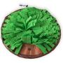 DCTOY Dog Feeding Mats Snuffle Mats, Dog Training Mats Dog Puzzle Toys, Nosework Blanket Pet Snuffle Bowl Cat Snuffle Mat for Cats Dogs,Activity Fun Play Mat for Relieve Stress Restlessness