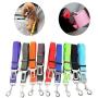 Pet Pet Dog Cat Car Seat Belt Adjustable Harness Seatbelt Lead Leash for Small Medium Dogs Travel Clip Safety Dog Leash 12 Color (Color : Blue)