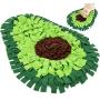 Homrich Dog Snuffle Mat,Pet Dog Feeding Mat Nosework Training Dog Slow Feeding Pad to Ncourages Natural Foraging Skills,Durable Interactive Dog Toys Interactive Food IQ Pet Puzzle Toy Stress Release