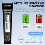 Dog Clippers Shaver 12V High Power for Thick Heavy Coats Quiet Plug-in Pet Electric Professional Hair Grooming Clippers kit with Guard Combs Brush for Dogs Cats