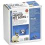 Allied Stainless Steel Heated Pet Bowl with Hutch Mount, 1-Quart