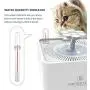 Cat Fountain,74oz/2.2L Cat Flower Fountain with 2 Flow Settings,Healthy and Hygienic Cat Automatic Water Dispenser Super Quiet with 1 Filter & 1 Green Cover Replacement Mat for Dogs,Cats,Multiple Pets Cat Fountain,74oz/2.2L Cat Flower Fountain with 2 Flow Settings,Healthy and Hygienic Cat Automatic Water Dispenser Super Quiet with 1 Filter & 1 Green Cover Replacement Mat for Dogs,Cats,Multiple Pets
