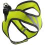 PAWISE Dog Harness No Pull Pet Reflective Mesh Soft Padded Mesh Walking Vest with 2 Leash Clips