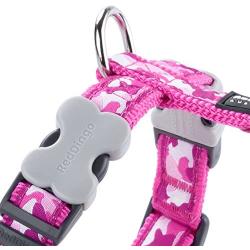 Red Dingo Camouflage Dog Lead