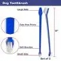 Dukes Pet Products Two-Piece Dog Toothbrush Set: Double Sided Canine Dental Hygiene Brushes with Long 8 1/2 Inch Handles and Super Soft Bristles Dukes Pet Products Two-Piece Dog Toothbrush Set: Double Sided Canine Dental Hygiene Brushes with Long 8 1/2 Inch Handles and Super Soft Bristles