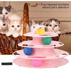 Gerioie Durable Cat Toy, Safe Cat Toy, Non-Toxic Shatter-Resistant for Pet