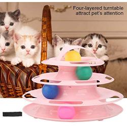 Gerioie Durable Cat Toy, Safe Cat Toy, Non-Toxic Shatter-Resistant for Pet