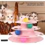 Gerioie Durable Cat Toy, Safe Cat Toy, Non-Toxic Shatter-Resistant for Pet