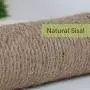 pawstrip Cat Scratching Post Sunflower, Natural Sisal Kitty Claw Scratching Post - 18'' x 15'' Cute Interactive Round Scratcher Board Activity Pad Toys for Kitten & Cat