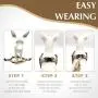 SCIROKKO No Pull Dog Harness and Leash Set - Adjustable Plaid Step in Puppy Basic Harness for Small Medium Dogs Cats