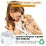 Beyoxfath Cat Water Fountain, Ultra-Quiet Cat Water Dispenser with Filter 68oz/1.9L, Auto Power-Off Pump, Intelligent Pet Water Fountain for Cats and Small Dogs with Dual Working Mode Beyoxfath Cat Water Fountain, Ultra-Quiet Cat Water Dispenser with Filter 68oz/1.9L, Auto Power-Off Pump, Intelligent Pet Water Fountain for Cats and Small Dogs with Dual Working Mode