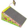 FATCAT Big Mamas Scratch n Play Ramp Reversible Cardboard Toy and Catnip Included