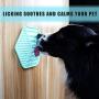 GAPZER Hexagon Dog Lick Mat, Dogs Slow Feeders Lick Pad for Anxiety Relief & Boredom Buster, Pet Training Licking Mat for Pumpkin, Treats, Yogurt
