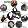 PET OPT Service Dog Vest Harness with Handle Classic Black No Pull Gentle,Adjustable Dog Vest Reflective Easy for Walking Training PET OPT Service Dog Vest Harness with Handle Classic Black No Pull Gentle,Adjustable Dog Vest Reflective Easy for Walking Training