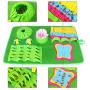 synmixx Dog Mat Pet Dog Feeding Mat- Durable Interactive Dog Toys Encourages Natural Foraging Skills，Dog Play Mat Sniffing Training Pad Fun Mats, Great for Stress Release