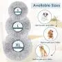 DELOMO Pet Bed for Extra Large Dog, Dog Furry Bed, Self-Warming Pet Cushion Bed, Raised Pet Bed for Dogs&Cats, Washable Pet Bed with 2 Cover for Cleaning, XL, 45×45 inches DELOMO Pet Bed for Extra Large Dog, Dog Furry Bed, Self-Warming Pet Cushion Bed, Raised Pet Bed for Dogs&Cats, Washable Pet Bed with 2 Cover for Cleaning, XL, 45×45 inches