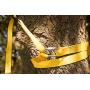 Outdoor Hanging Bungee Dog Toy - Interactive Tether Tug Toy for Pitbull & Small to Large Dogs - Durable Tugger for Safe & Fun Solo Play - Ideal for Exercise & Tug of War - 2 Strong Rope Toys Included