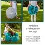 MYPET North States Pool - Portable, Foldable, Extra Large, Pet Bath/Pet Swimming Pool. Shampoo Caddy, Leash Retainer Clip and Carrying Bag Included. No Tools Necessary. (48'' Diameter, Teal) MYPET North States Pool - Portable, Foldable, Extra Large, Pet Bath/Pet Swimming Pool. Shampoo Caddy, Leash Retainer Clip and Carrying Bag Included. No Tools Necessary. (48'' Diameter, Teal)