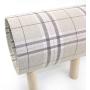Oteas 24 Inch Pet House Cat Dog Teepee Tent with Cushion Mat for Puppies, Kitten, Rabbits