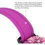 Rnker Step-in Harnesses, no Pull, Flowers Pattern hot Stamping, Neoprene Padded, Adjustable Walking, Training Dog Harness