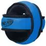 Nerf Dog Chewable Ball Dog Toy with Interactive X-Ring Design, Lightweight, Durable and Water Resistant, 6.5 Inch Diameter for Medium/Large Breeds, Single Unit, Blue