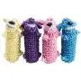 MPP Dog Toys Floppy Loofa Water Bottle Squeaker Smiling Characters Colors Vary 11'' MPP Dog Toys Floppy Loofa Water Bottle Squeaker Smiling Characters Colors Vary 11''