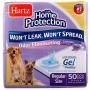 Hartz Home Protection Lavender Scented Odor Eliminating Gel Dog Pads - 50 Count