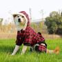 PAWZ Road Dog Plaid Coat Pet Winter Clothes Warm and Soft for Small and Medium Dogs