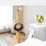 YUXO Cat Trees Cat Tree Tower Cat Climbing Frame Giraffe Shape Comfortable Pet Activity Centre Single Four Seasons Universal with Sisal Scratching Post