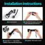 LOFTEK UV Flashlight Black Light, 51 LED 395 nM Flashlight Perfect Detector for Pet Urine and Dry Stains, Handheld Blacklight for Scorpion Hunting