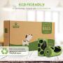 PobbY Dog Poop Bags Biodegradable Unscented, Extra Thick Strong 100% Leak Proof (24 Rolls / 360 Count) Includes Dispenser