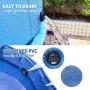 MARUNDA Foldable Dog Pool,Pet Swimming Pool for Dog Pools for Large Dogs, Slip-Resistant Material Kids Pool.