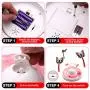 Interactive Cat Toys for Indoor Cats Automatic Electronic Rotating Butterfly Cat Toy with Roller Tracks Ball, Exercise Hunting Toy Games Funny Gifts for Kitten Pet Cat Supplies Interactive Cat Toys for Indoor Cats Automatic Electronic Rotating Butterfly Cat Toy with Roller Tracks Ball, Exercise Hunting Toy Games Funny Gifts for Kitten Pet Cat Supplies