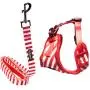 EcoBark Dog Harness and Matching Leash Combo Set; Easy to Put on Very Secure Soft Double Padded, Fully Adjustable Neck and Tummy for Small and Medium Dogs. EcoBark Dog Harness and Matching Leash Combo Set; Easy to Put on Very Secure Soft Double Padded, Fully Adjustable Neck and Tummy for Small and Medium Dogs.