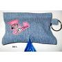 Neco Creations Light Blue Denim Pocket to Keep Your Pets Waste Bags