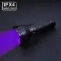 Flashlight BlackLight, 3-in-1 51 LED 365nM 380nM 395nM Blacklight Ultraviolet Flashlight for Pet Stains, Handheld Blacklight for Scorpion