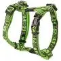Premium Pattern Ribbon Designer Adjustable Dog H Harness for Medium Dogs; matching collar and leash available, Lime Juice Fresh Spring Design Premium Pattern Ribbon Designer Adjustable Dog H Harness for Medium Dogs; matching collar and leash available, Lime Juice Fresh Spring Design