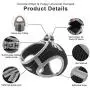 Dog and Cat Universal Harness with Leash - Cat Harness Escape Proof - Adjustable Reflective Step in Dog Harness for Small Dogs Medium Dogs - Soft Mesh Comfort Fit No Pull No Choke (XS, Black) Dog and Cat Universal Harness with Leash - Cat Harness Escape Proof - Adjustable Reflective Step in Dog Harness for Small Dogs Medium Dogs - Soft Mesh Comfort Fit No Pull No Choke (XS, Black)
