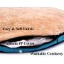 GAPZER Contractile Drawstring Cat Bed for Indoor Cats or Small Dogs, Machine Washable Pet Supplies, Anti-Slip Durable Kitten Puppy Beds
