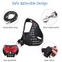 Abaooat Cat Harness and Leash for Walking Small Cat and Dog Harness Escape Proof Pet Vest Harnesses with Bell and Bow-Knot Decoration