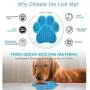 Cestbella Lick Mat for Dogs, Dog Lick Mat for Anxiety, Dog Bath Holes Device, Fun Alternative to Slow Feeder Dog Bowls for Pet Bathing, Small Holes for Hay Cestbella Lick Mat for Dogs, Dog Lick Mat for Anxiety, Dog Bath Holes Device, Fun Alternative to Slow Feeder Dog Bowls for Pet Bathing, Small Holes for Hay