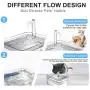 Cat Water Fountain, 84oz/2.5L Automatic Pet Water Fountain Auto Power-Off Dog Water Dispenser with 2Pcs Water Filter 3 Water Flow Settings Ultra-Quiet Pet Drinking Fountain for Cats and Small Dogs Cat Water Fountain, 84oz/2.5L Automatic Pet Water Fountain Auto Power-Off Dog Water Dispenser with 2Pcs Water Filter 3 Water Flow Settings Ultra-Quiet Pet Drinking Fountain for Cats and Small Dogs