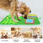 synmixx Dog Mat Pet Dog Feeding Mat- Durable Interactive Dog Toys Encourages Natural Foraging Skills，Dog Play Mat Sniffing Training Pad Fun Mats, Great for Stress Release