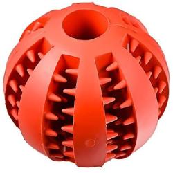 ZOZ Baseball Sized Dogs Chew Toy Ball for Puppy Outdoor Sports game