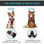 Eagloo Dog Harness No Pull, Walking Pet Harness with 2 Metal Rings and Handle Adjustable Reflective Breathable Oxford Soft Vest Easy Control Front Clip for Small Medium Large Dogs
