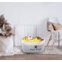 Geyecete Cotton Rope Dog Box for Toys with Handle for Baby Laundry Basket Cat/Dog Toy Storage Blanket Storage Natural Woven Basket Pet Toy Storage Boxes-Cat