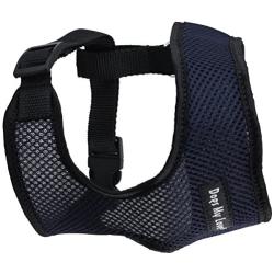 Dogs My Love Soft Mesh Walking Harness for Dogs and Puppies 6 Sizes Blue