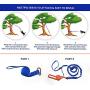 Fenidog Outdoor Bungee Hanging Dog Toy, Interactive Tether Tug Toy for Pitbull & Small to Large Dogs, Ideal for Exercise & Solo Play, Play Tug War, Extra Durable & Safe with 2 Chew Rope Toys