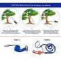 Fenidog Outdoor Bungee Hanging Dog Toy, Interactive Tether Tug Toy for Pitbull & Small to Large Dogs, Ideal for Exercise & Solo Play, Play Tug War, Extra Durable & Safe with 2 Chew Rope Toys