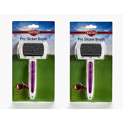 Kaytee Pro-Slicker Brush for Small Pets (2 Pack)
